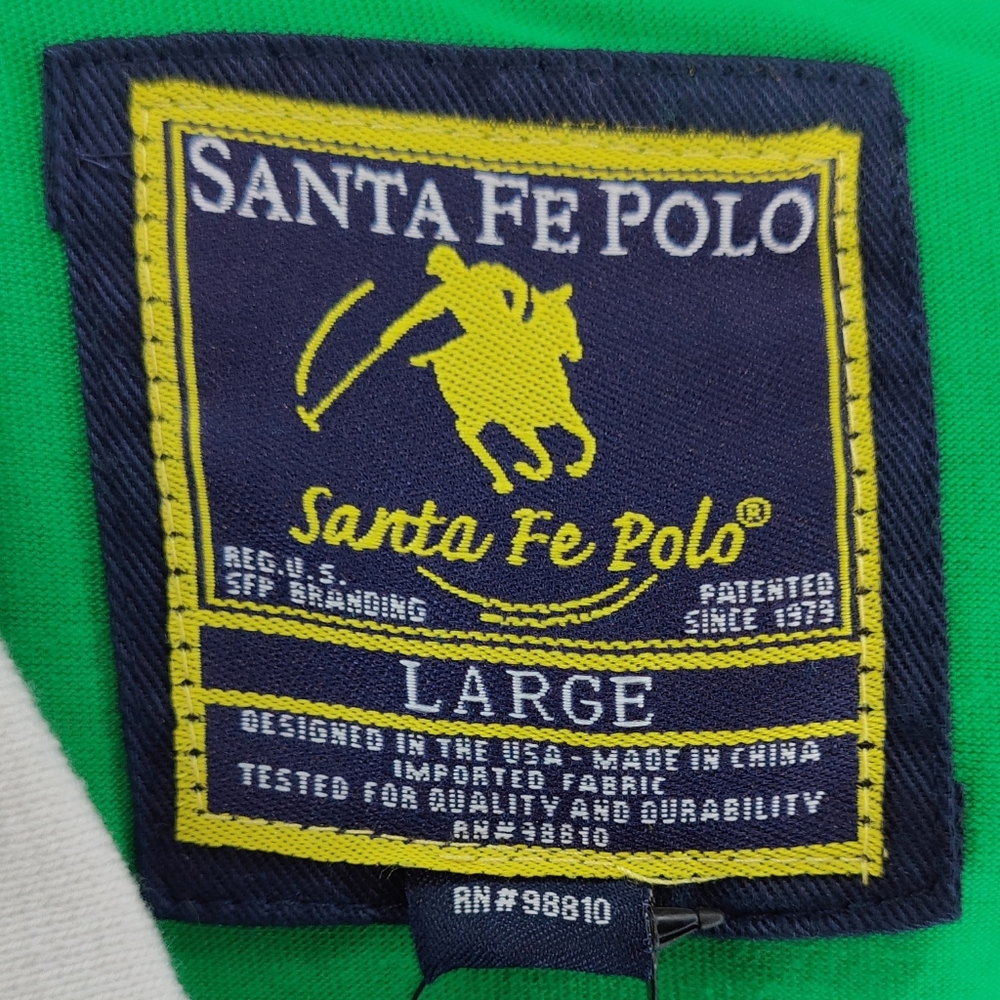 SANTA FE POLO Green Short Sleeve Brazil Polo - Picture 9 of 10